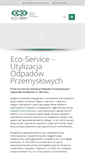 Mobile Screenshot of eco-service.com.pl